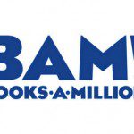The logo for bam books a million.