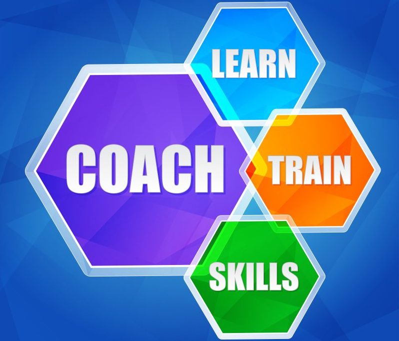 coach, learn train, skills