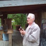 A man holding a phone.