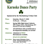 Martinsburg Civitan holds Karaoke Dance Party
